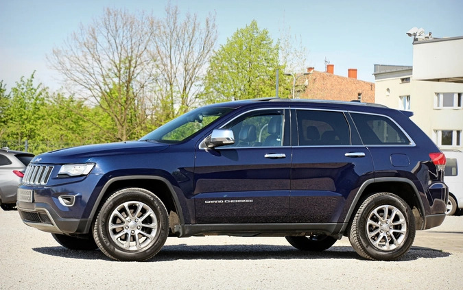 Jeep Grand Cherokee cena 99900 przebieg: 123600, rok produkcji 2015 z Krzanowice małe 596